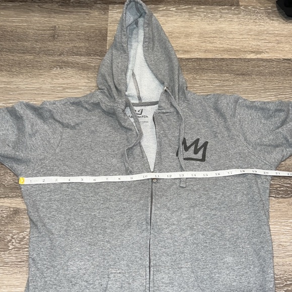 Mammoth Grey Zip Up Jacket Large - Picture 7 of 9